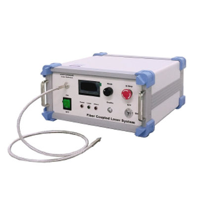 < Sistema de laser de diodo acoplado a fibra de alta potência de 50 W com eletrônica integrada