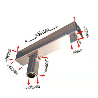 Cabeça de limpeza a laser Repetibilidade 8μ/Rad Resolução 12μ/RadRad Frequência:≤ 1200Hz