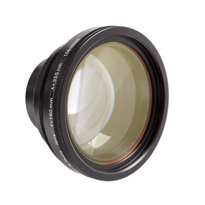 Lentes de digitalização 1064nm Lentes F-Theta Sílica fundida de vidro óptico