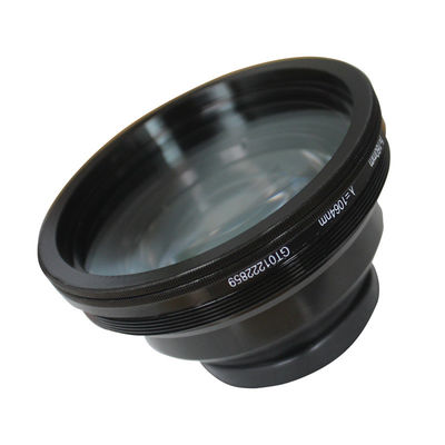Lentes de digitalização 1064nm Lentes F-Theta Sílica fundida de vidro óptico