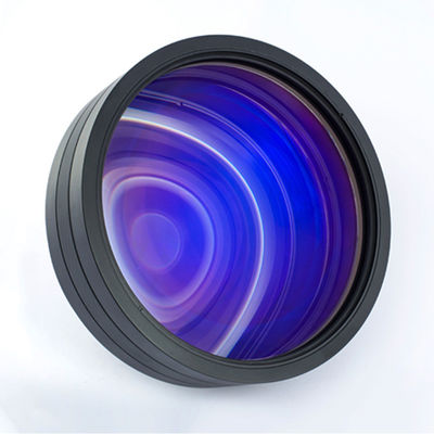 Lentes de digitalização 1064nm Lentes F-Theta Sílica fundida de vidro óptico
