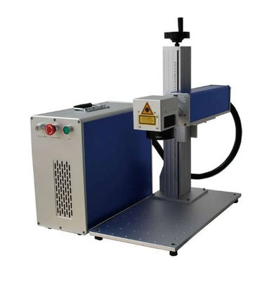 Minimáquina marcadora a laser de fibra portátil 30W para gravador de metal