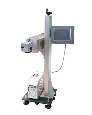 Marcador a laser de fibra voadora 20W/30W/50W para linha de produção