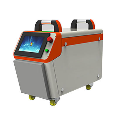 Máquina de limpeza a laser 300 W para remoção de tinta a óleo de ferrugem portátil Limpador a laser de fibra