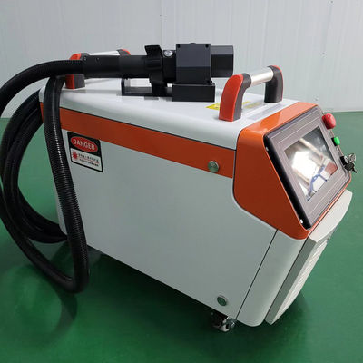 Máquina de limpeza a laser 300 W para remoção de tinta a óleo de ferrugem portátil Limpador a laser de fibra