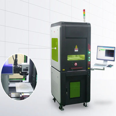 Posicionamento visual máquina de marcação a laser online, rastreamento automático