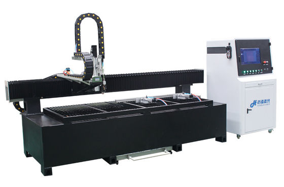 Máquina de corte a laser de fibras planas pequenas para materiais metálicos