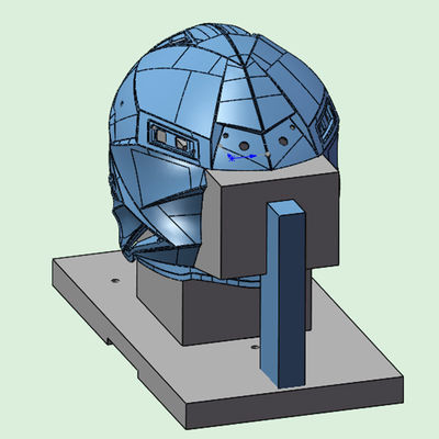 Raycus Laser Source 6 Axis 3D Robot Laser Cutter uso para capacete de fibra de vidro, capacete de fibra de carbono, capacete Kevlar etc.