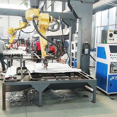 Máquina de corte a laser 3D utilizada para cortar bordas e furos de várias peças de revestimento e revestimentos de chapa metálica